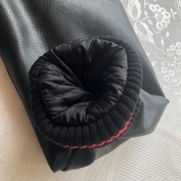 Hudson Outerwear Bomber Jacket Black/Green Winter Coat Men’s Size XL Embroidered - Picture 12 of 16